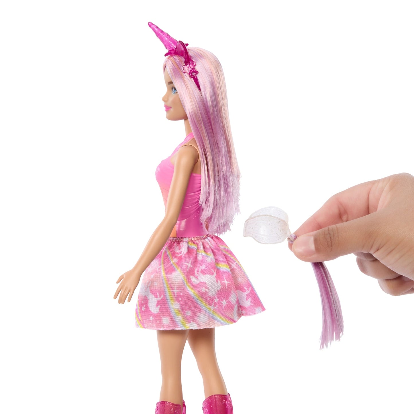 Barbie-Poupées Sirènes Avec Cheveux et Nageoire Colorés et Serre-Tête