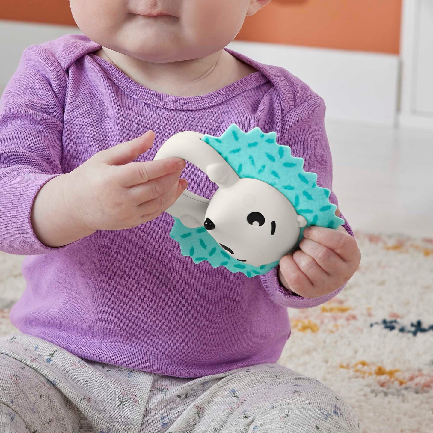 Fisher-Price Baby Sonaja para Bebés Sensimals Erizo