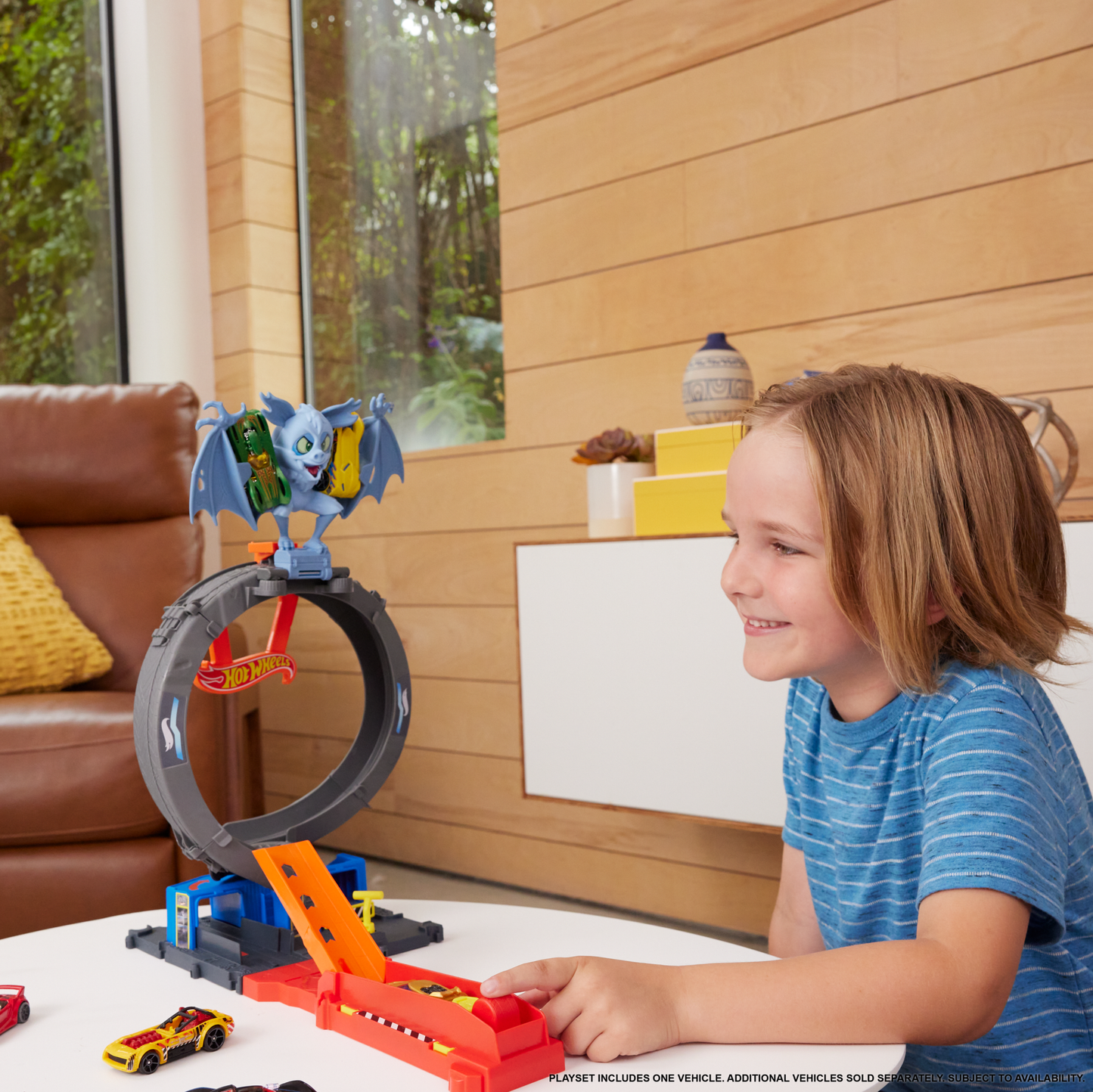 Hot Wheels City Pista de Brinquedo Ataque do Morcego