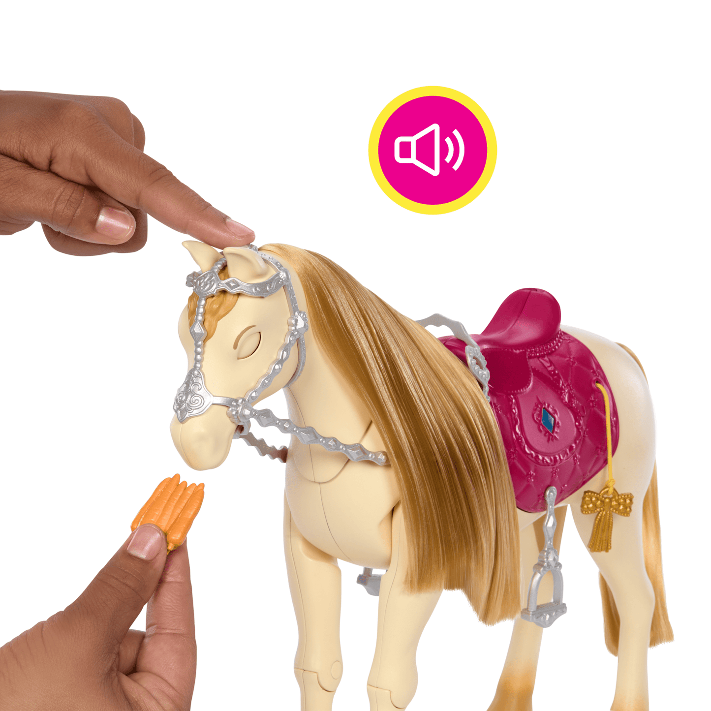 Barbie Detective La Gran Carrera de Caballos Set de Juego Caballo con Accesorios