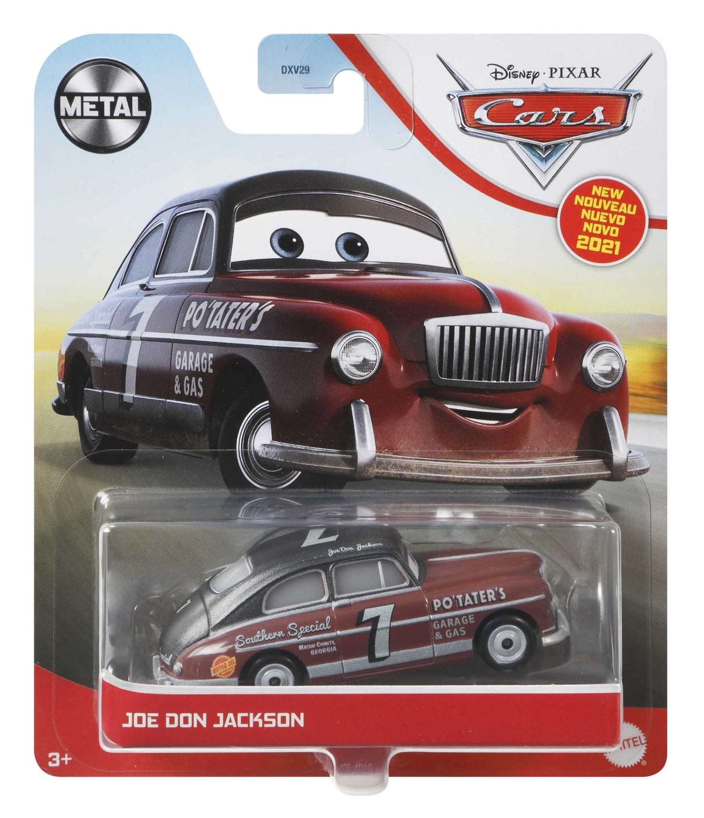 Cars de Disney y Pixar Diecast Vehículo de Juguete Jo Don