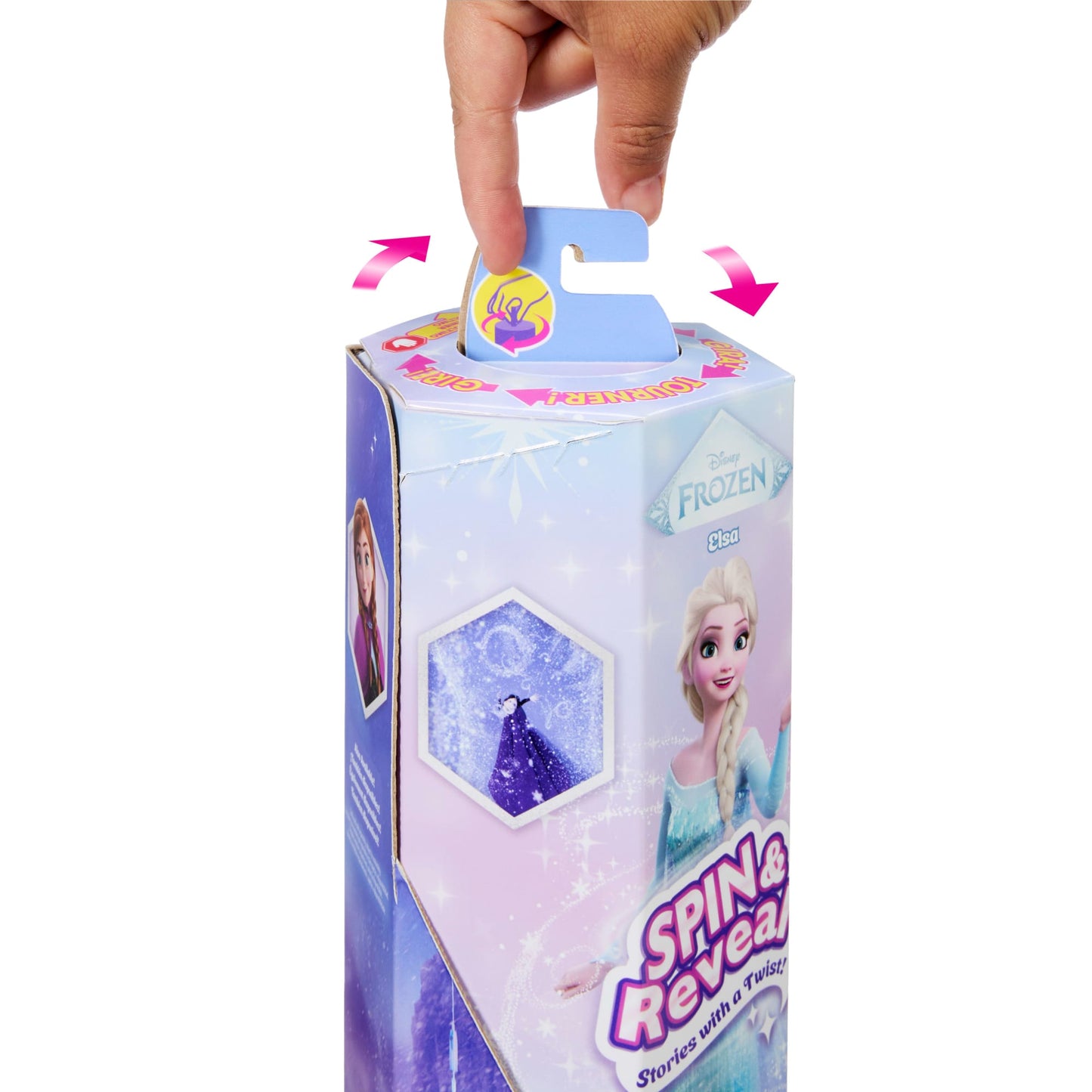 Disney  La Reine des Neiges  Spin & Reveal  Poupée Mode  Elsa
