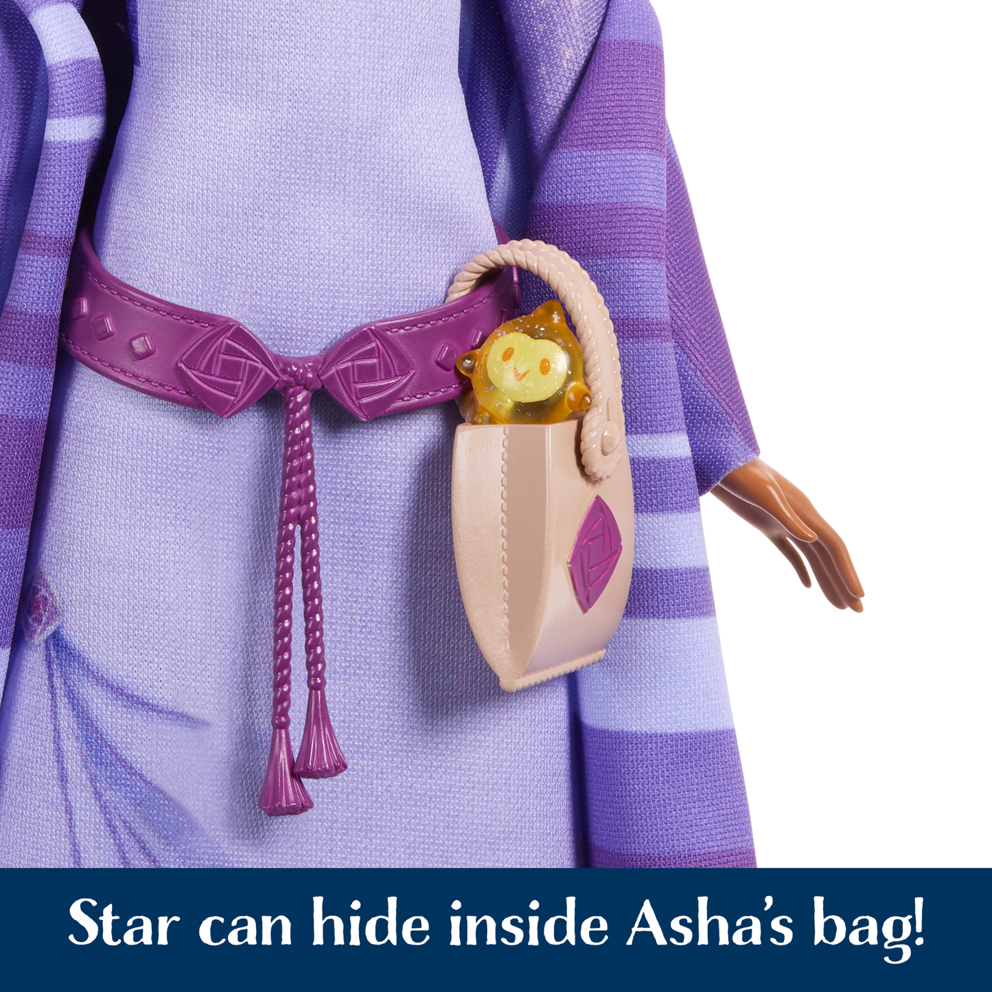 Disney Wish Asha Of Rosas Adventure Pack Fashion Doll, Posable Doll With Animal Friends And Accessories