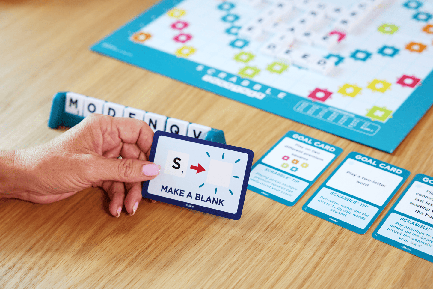 Scrabble Juego de Mesa 2 en 1