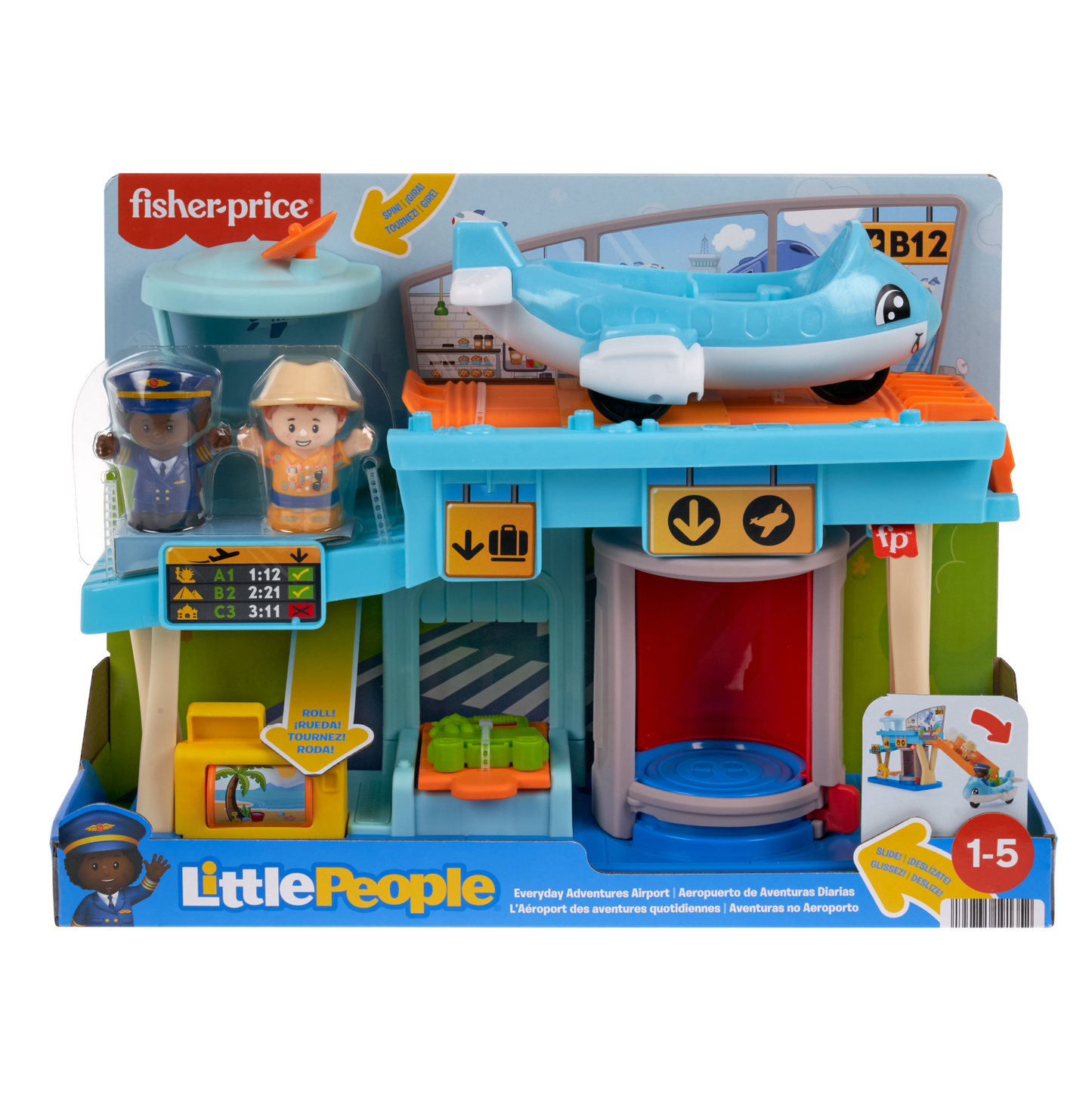 Little People Brinquedo para Bebês Aventuras no Aeroporto