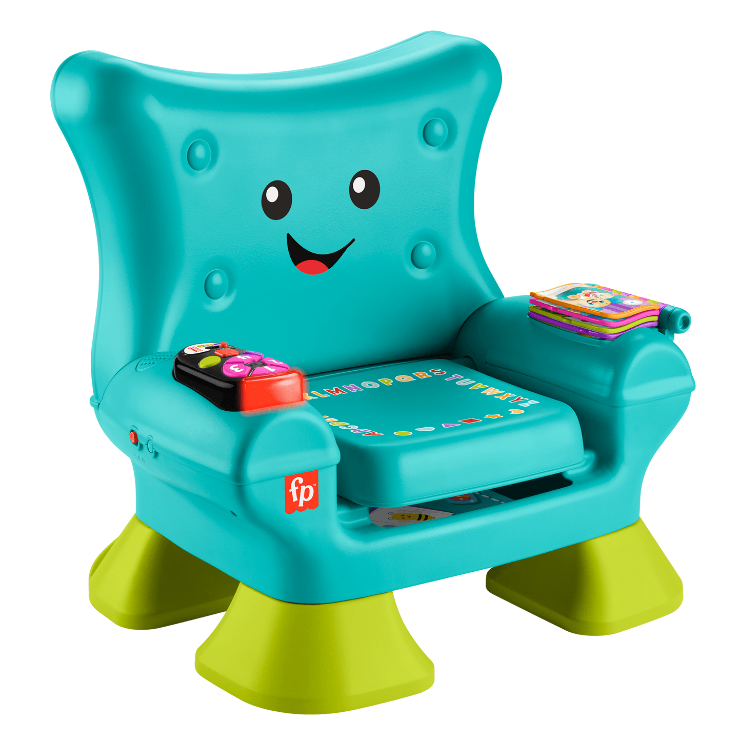 Fisher-Price Ríe y Aprende Juguete para Bebés Silla de Aprendizaje Musical