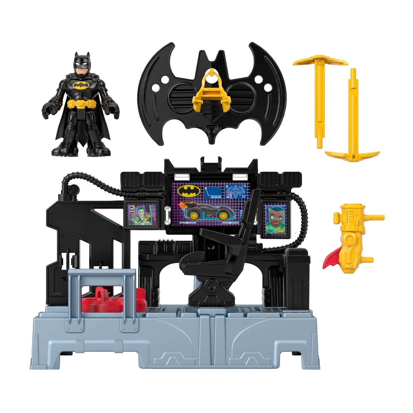 Imaginext  Dc Super Friends  Centre de Commandement Batman, Fig.