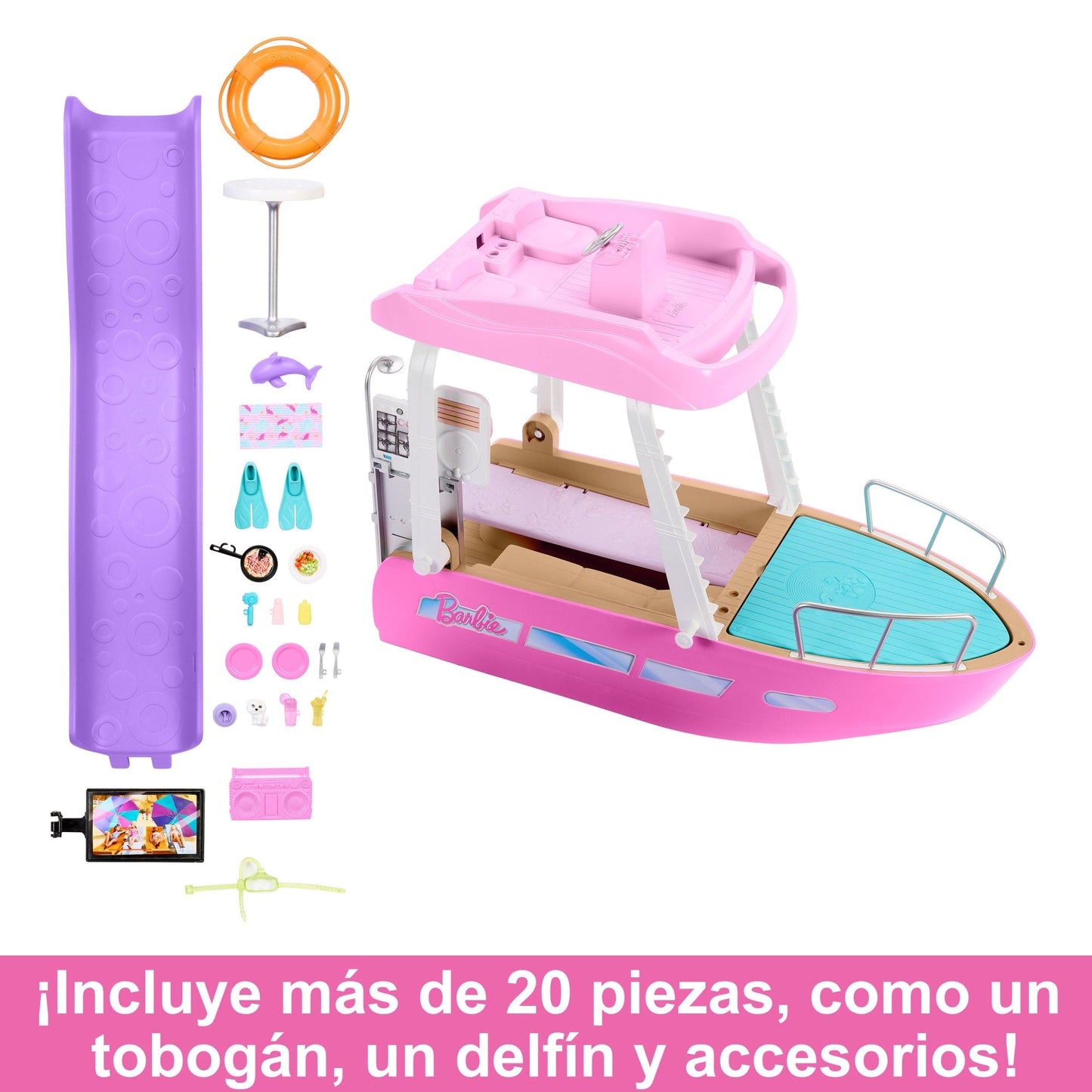 Barbie Set de Juego Yate de los Sueños