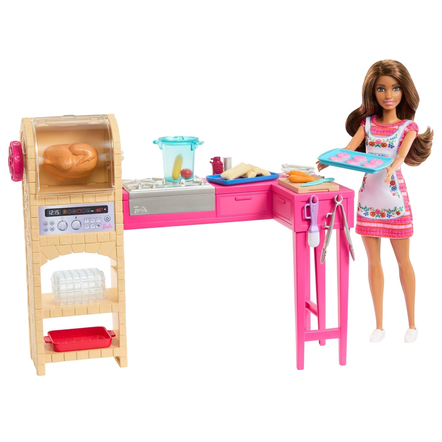 Barbie Receta de la amistad de Teresa Set de Juego Crea y Cocina con Teresa