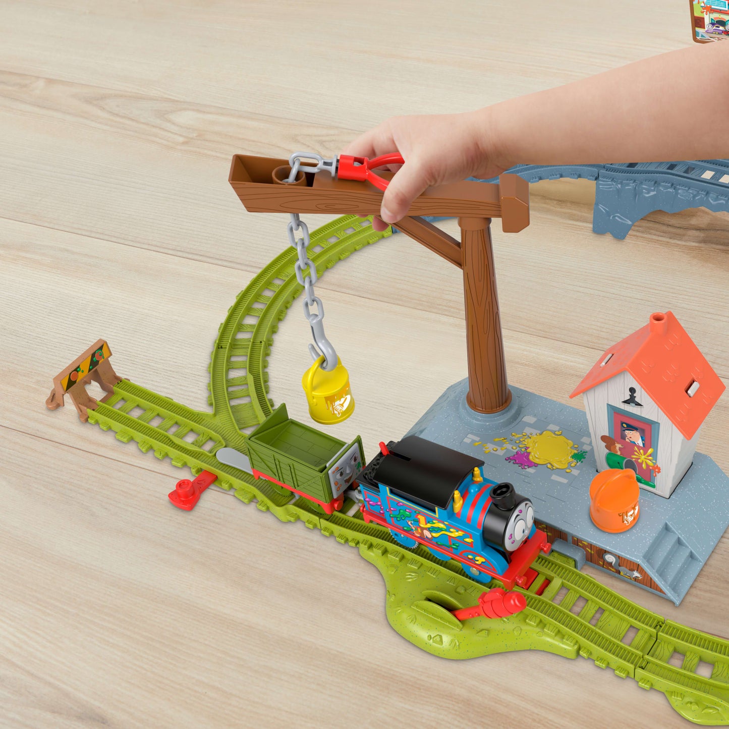 Thomas et ses Amis  Coffret Train et Piste  Livraison de Peinture