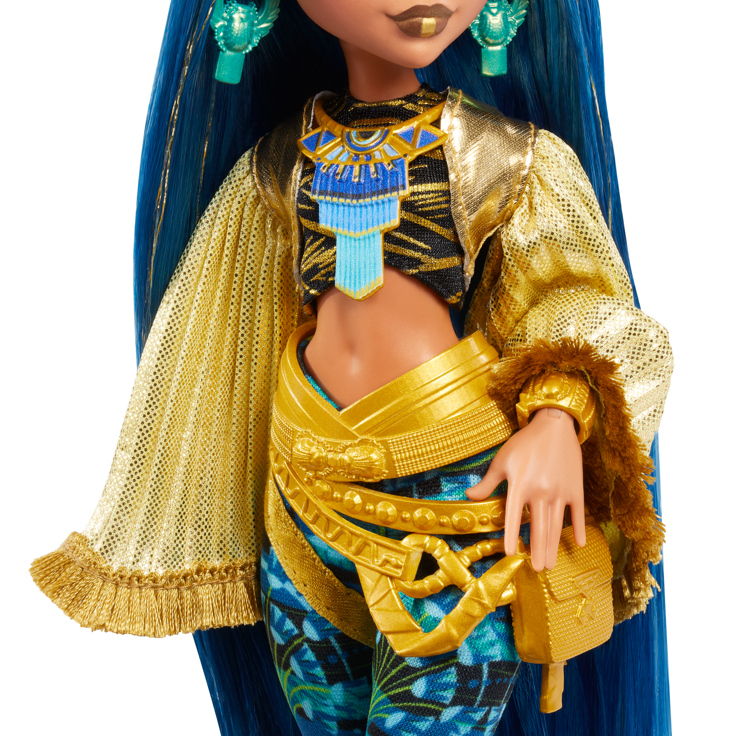 Monster High Monster Fest Cleo De Nile Fashion Doll With Festival Outfit, Band Poster And Accessories