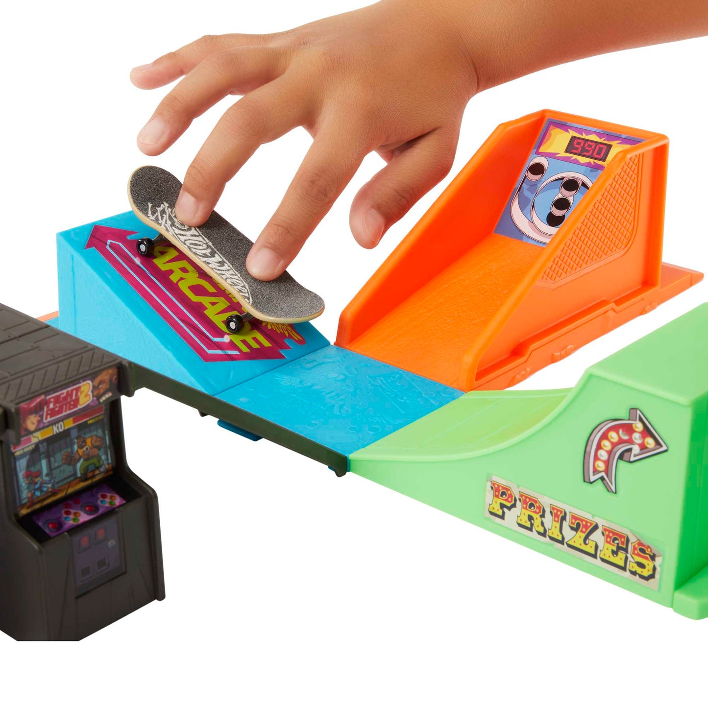 Hot Wheels Skate Pista de Brinquedo Set Arcade