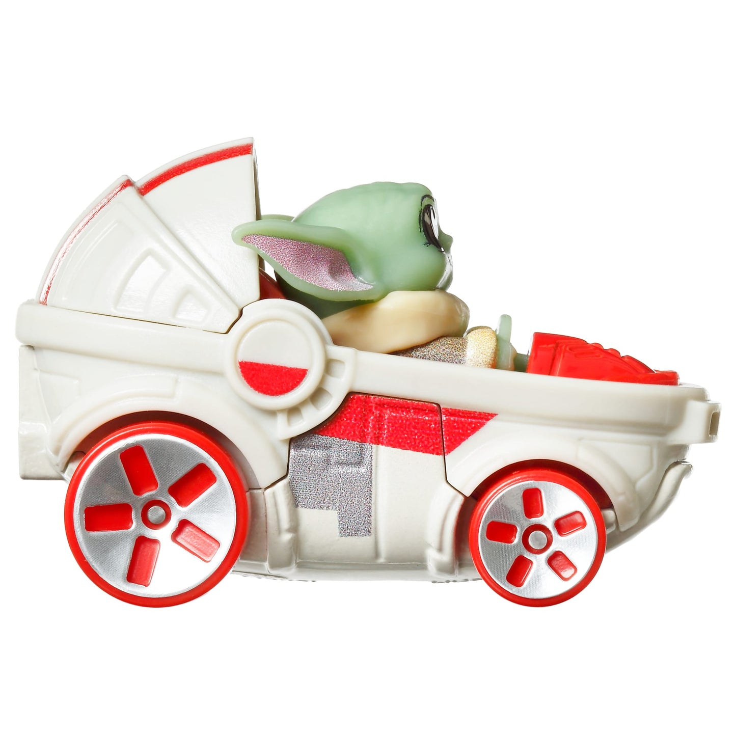 Hot Wheels RacerVerse Vehículo de Juguete Grogu en Pod