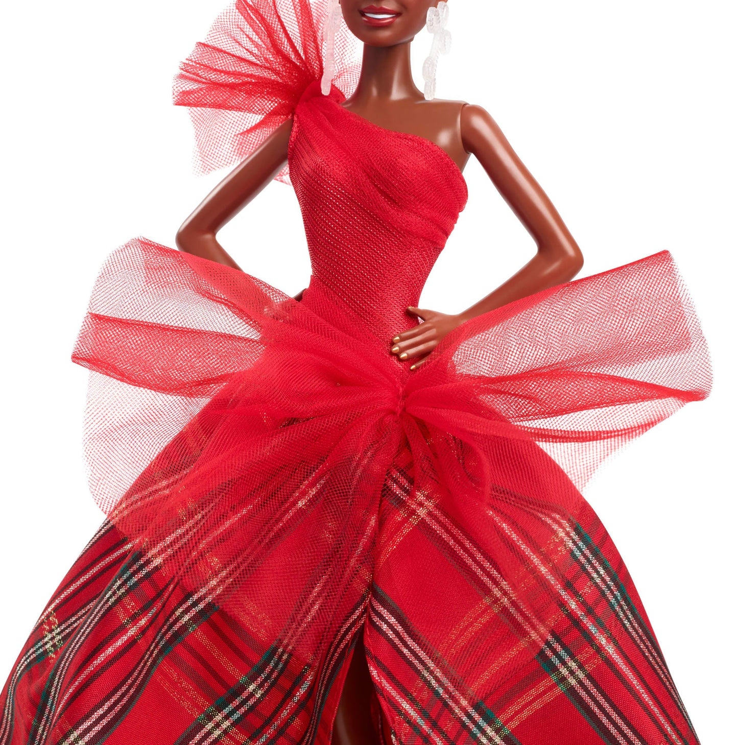 Barbie-Poupée Barbie Joyeux Noël2024-Poupée de Collection