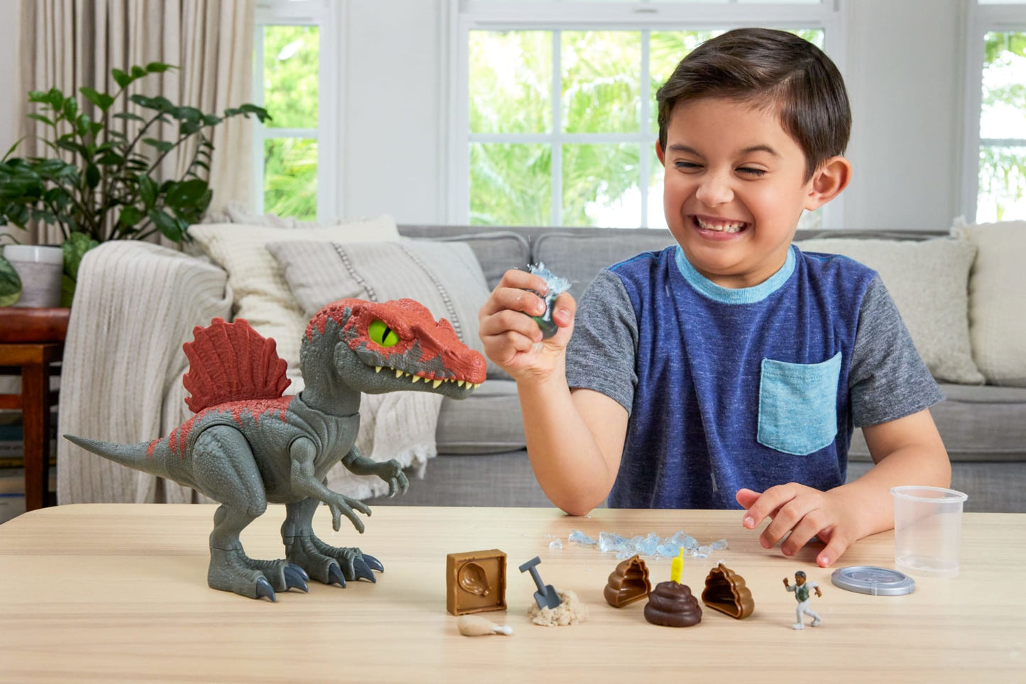Jurassic World-Spinosaurus Démolisseur de Cage-Figurine Articulée