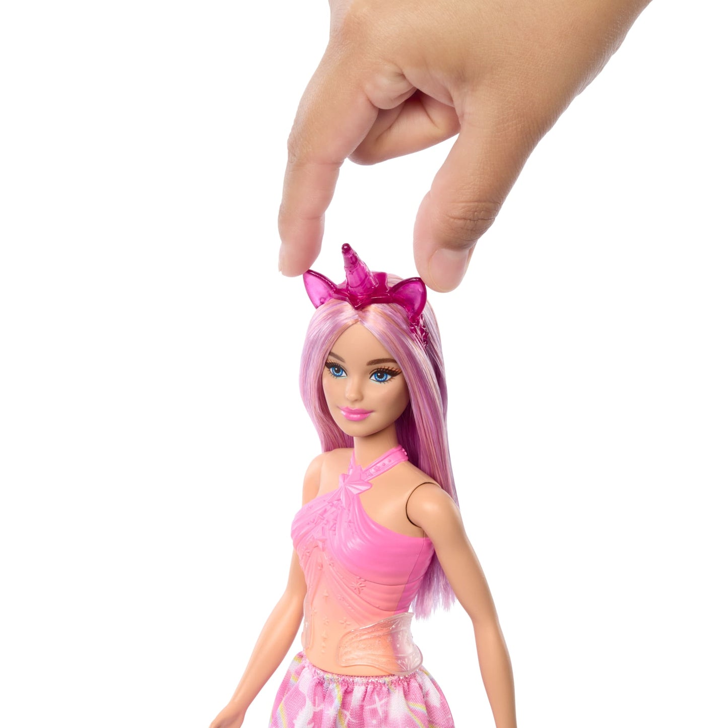Barbie Fantasia Boneca Saia de Unicórnio de Sonho Rosa