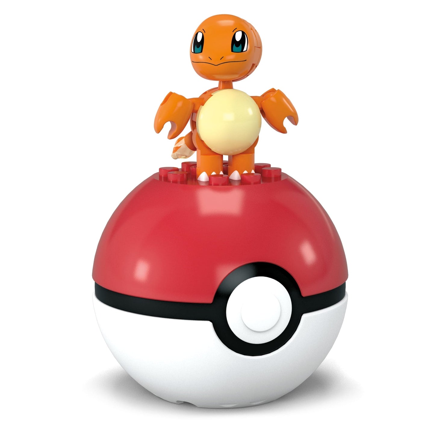 MEGA Pokémon Jogo de Construção Pokébola Colecionável Charmander