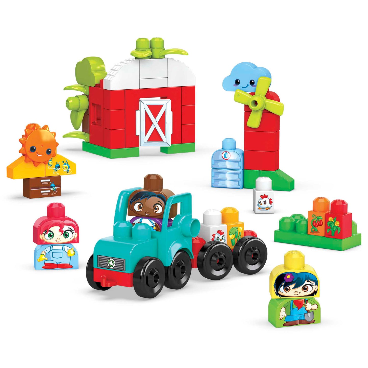Mega Bloks Ville Verte Ferme Culture et Protection