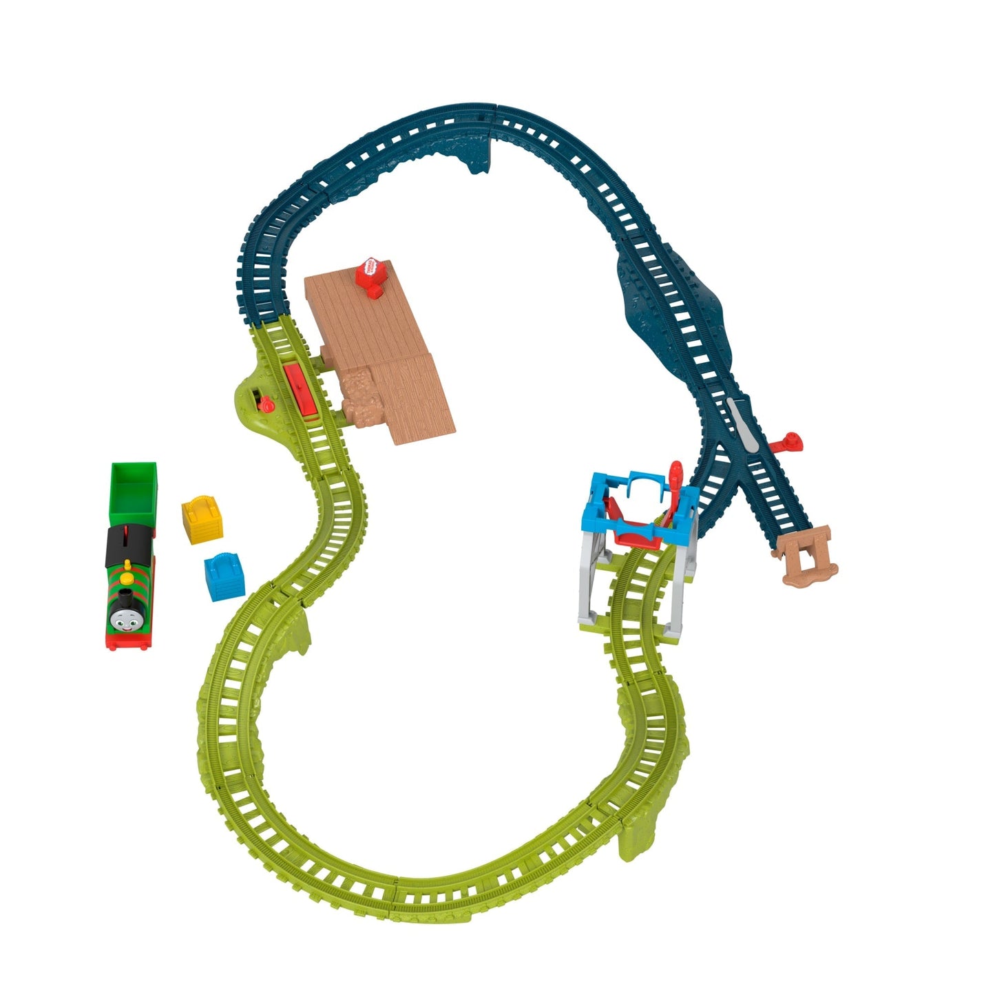 Thomas et ses Amis  Coffret Train et Piste  La Livraison de Percy