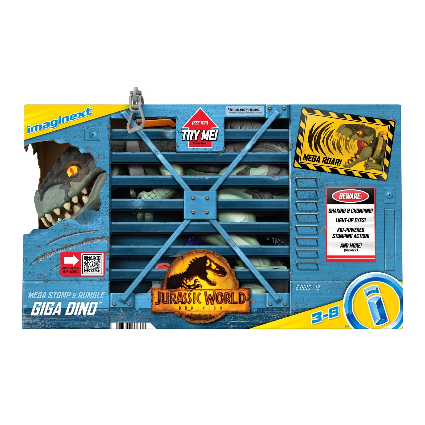 Imaginext Jurassic World Méga Dino Terreur