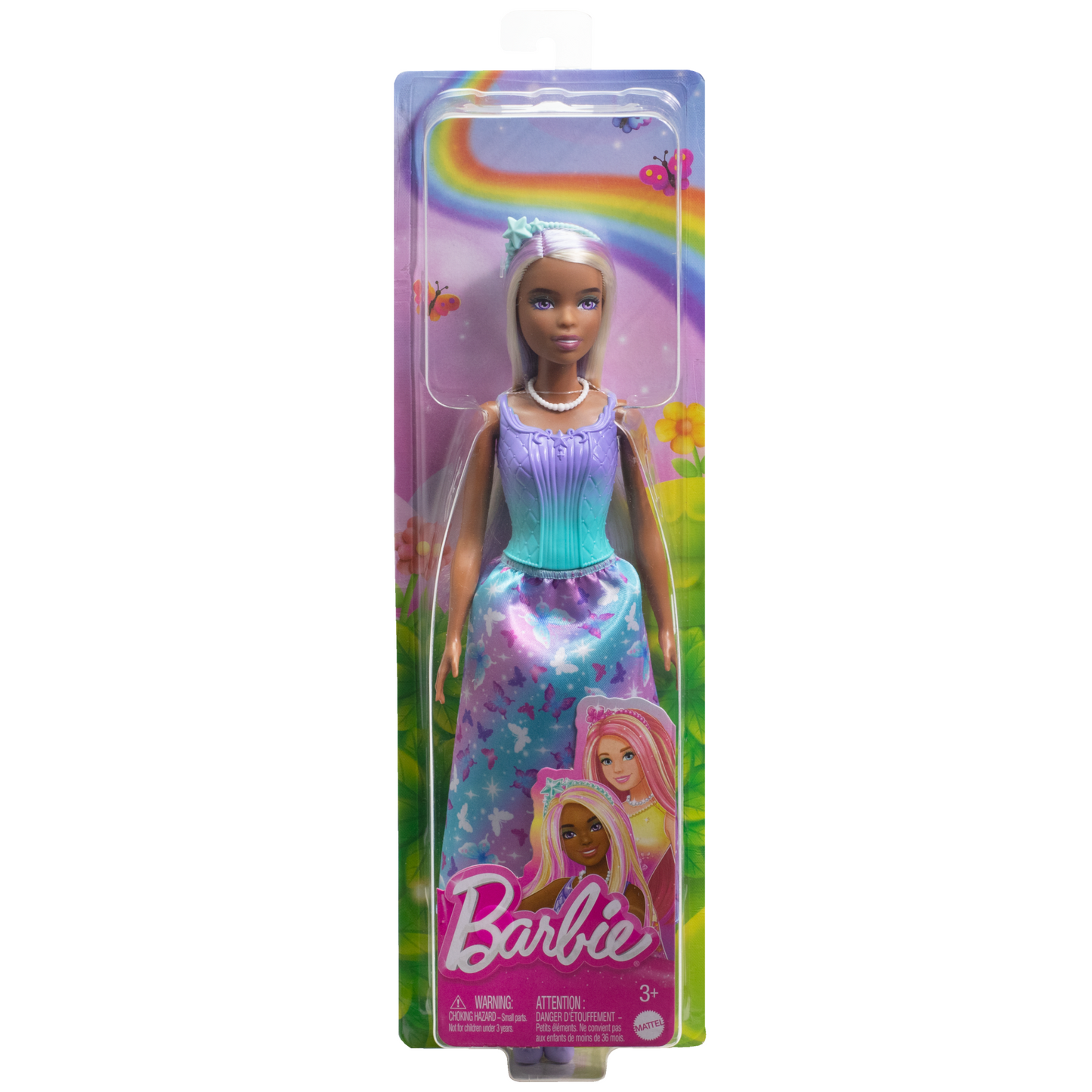 Barbie Fantasía Muñeca Doncella Vestido de Ensueño Azul