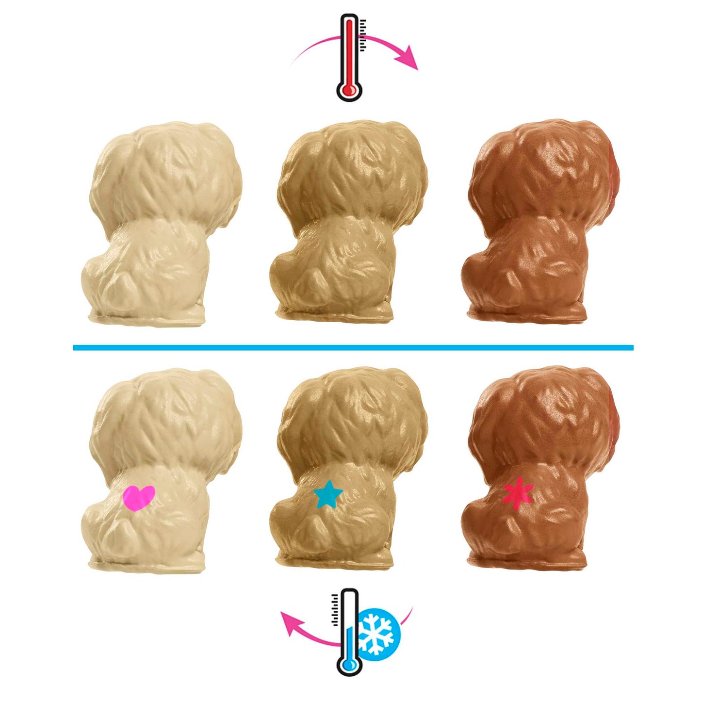 Barbie Set de Juego Cachorros Recién Nacidos