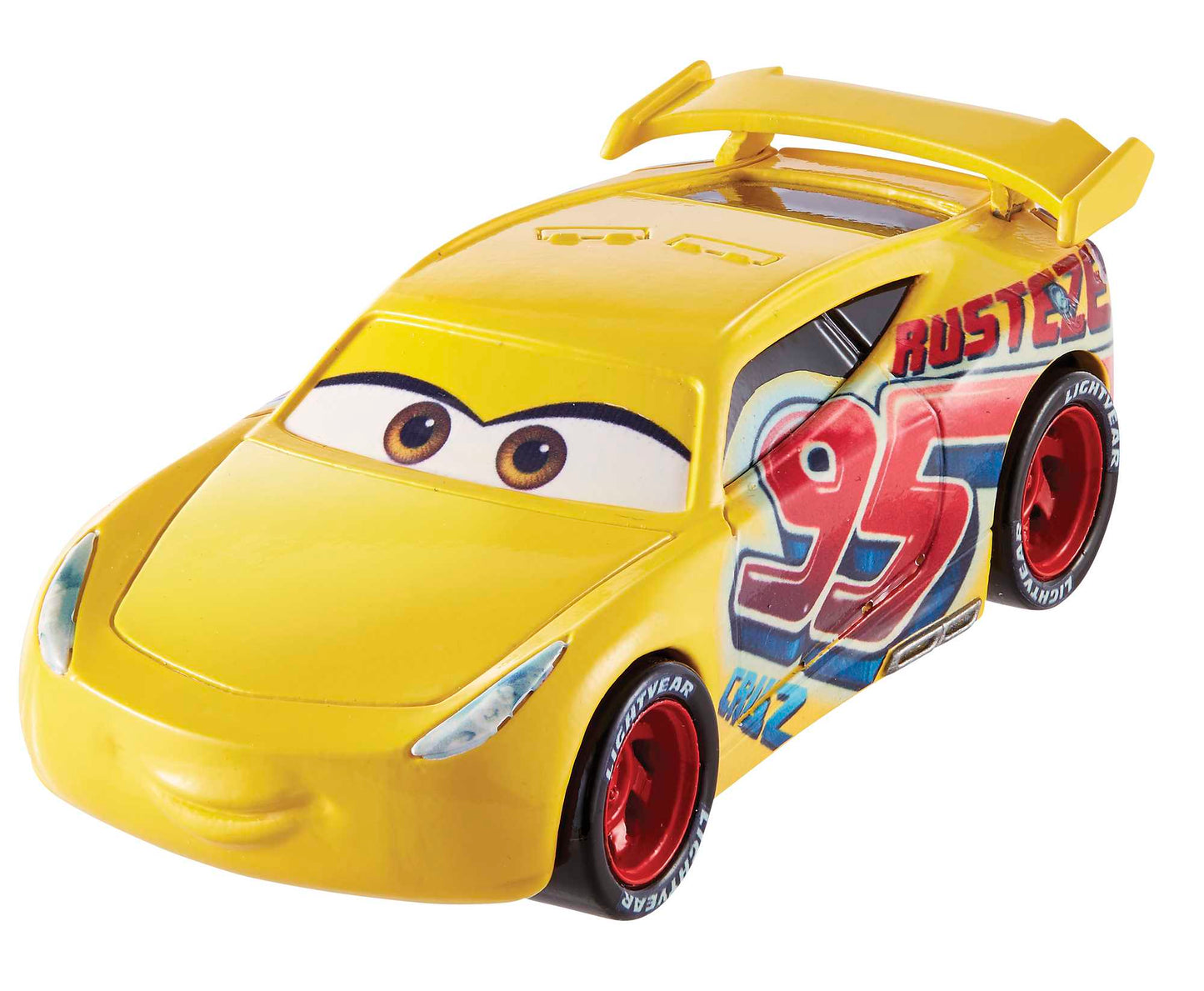 Cars de Disney y Pixar Diecast Vehículo de Juguete Rust-Eze Cruz Ramírez