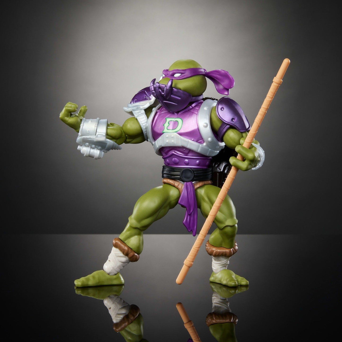 Masters of the Universe Turtles of Grayskull Figura de Acción Donatello de 5.5 pulgadas