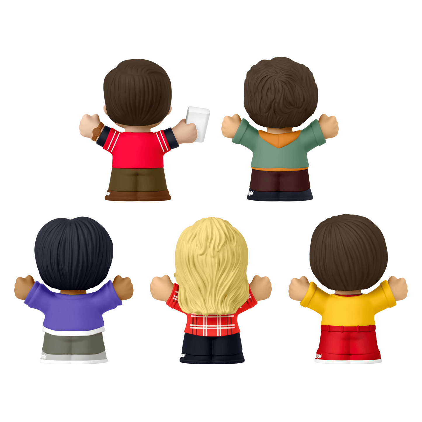 Little People Collector The Big Bang Theory TV Show Special Edition Set, 5 Figures