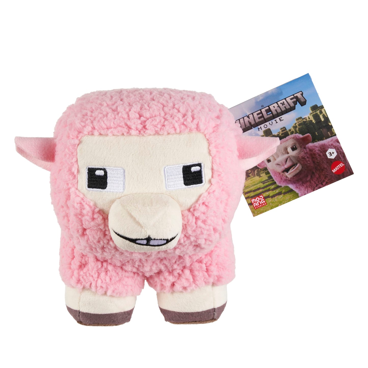 Minecraft-Peluche Mouton Rose-Taille de 20 Cm à Collectionner