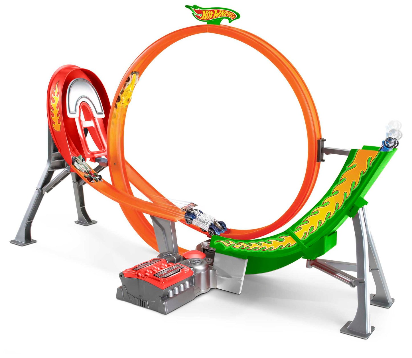 Hot Wheels®  Coffre Piste de Course Motorisée