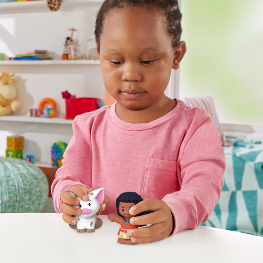 Fisher-Price Little People Princesses Disney Moana et Pua, 2 Fig.