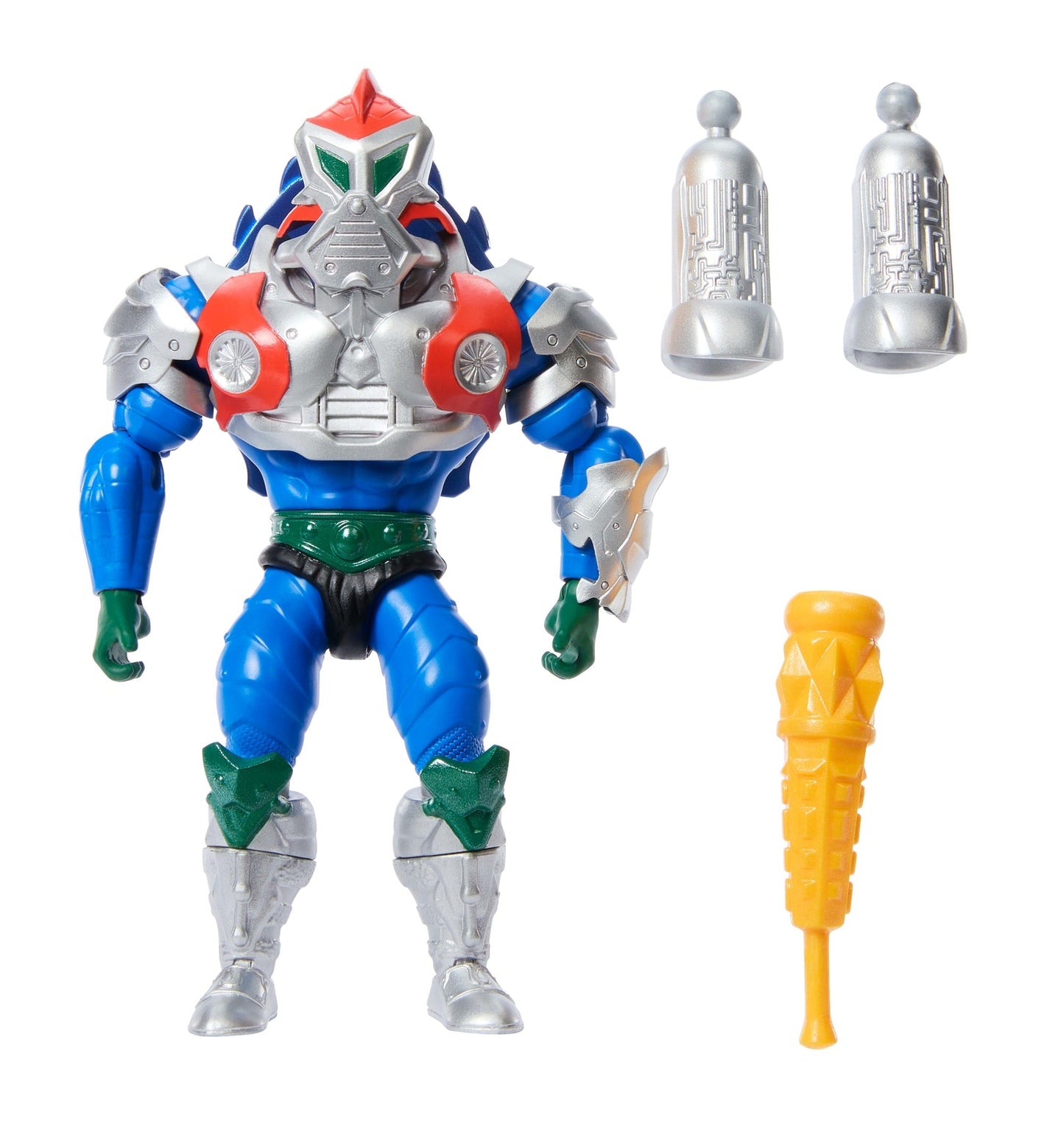 Masters of the Universe Tartarugas of Grayskull Figura de Ação Mekaneck de 5.5 polegadas