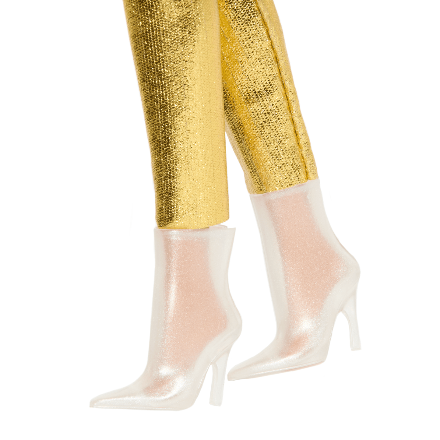 Barbie Fashionista Muñeca Look Dorado