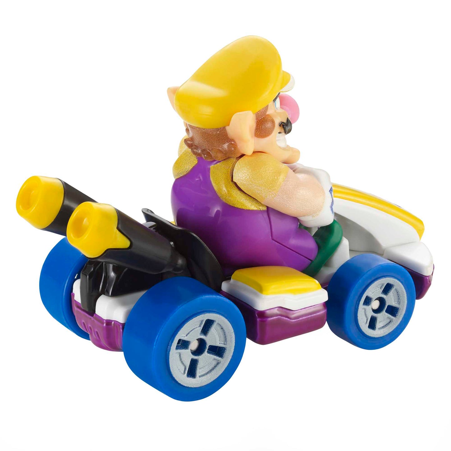 Hot Wheels Mario Kart Vehículo de Juguete Wario Estándar Kart