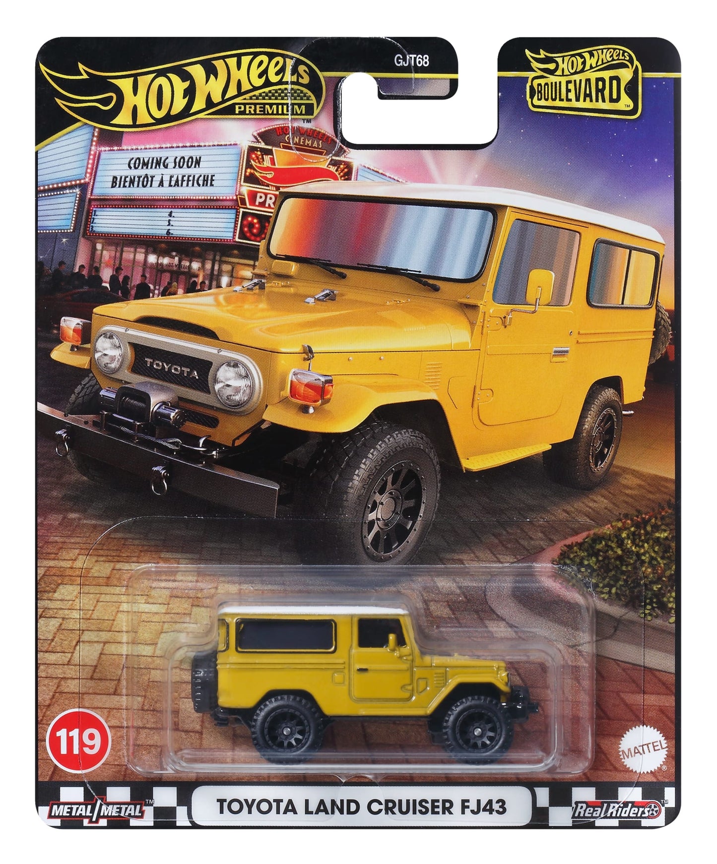 Hot Wheels Collector Veículo de Brinquedo Toyota Land Cruiser FJ43