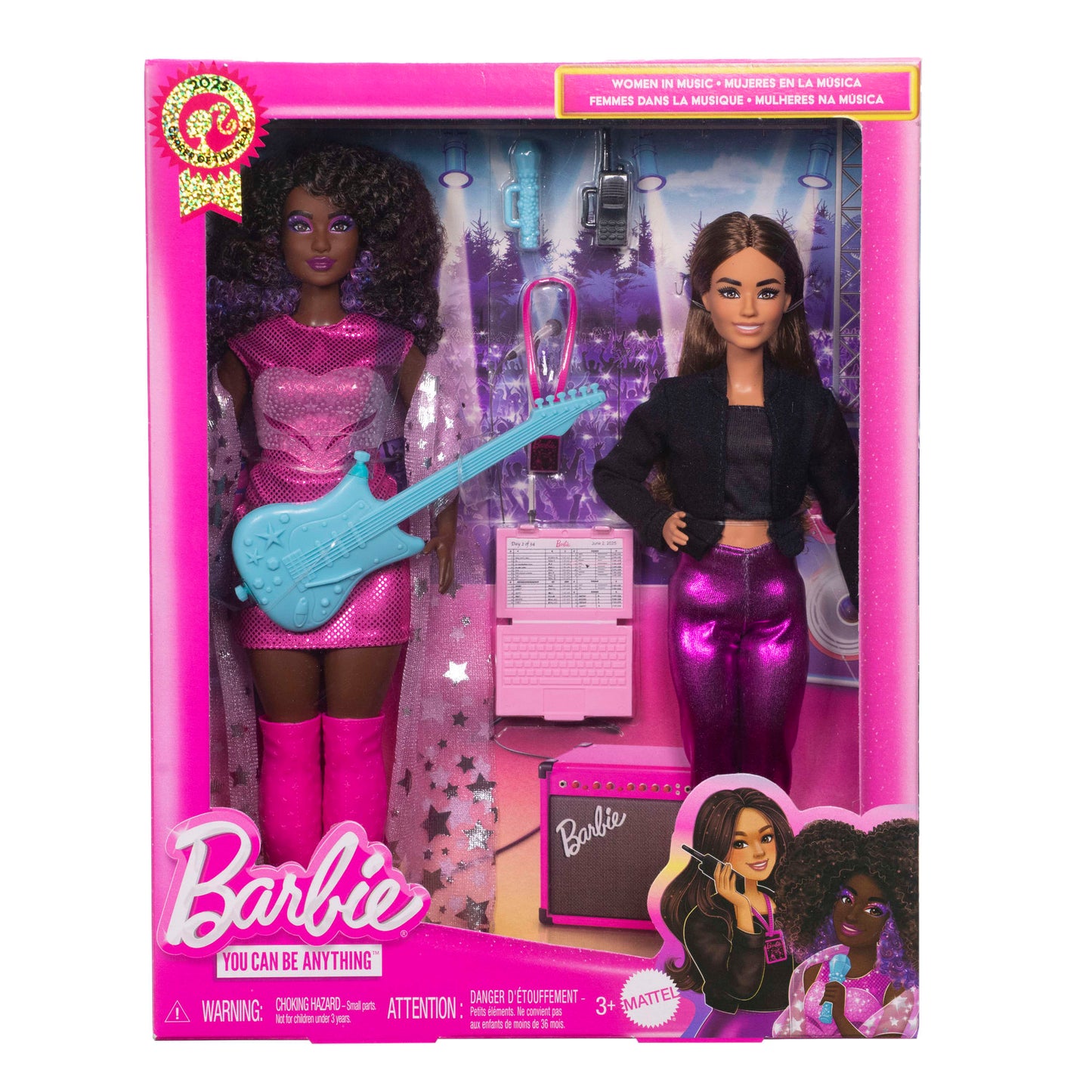 Barbie® Carrières  Poupées Carrière de L’Année  Femmes Dans La Musique