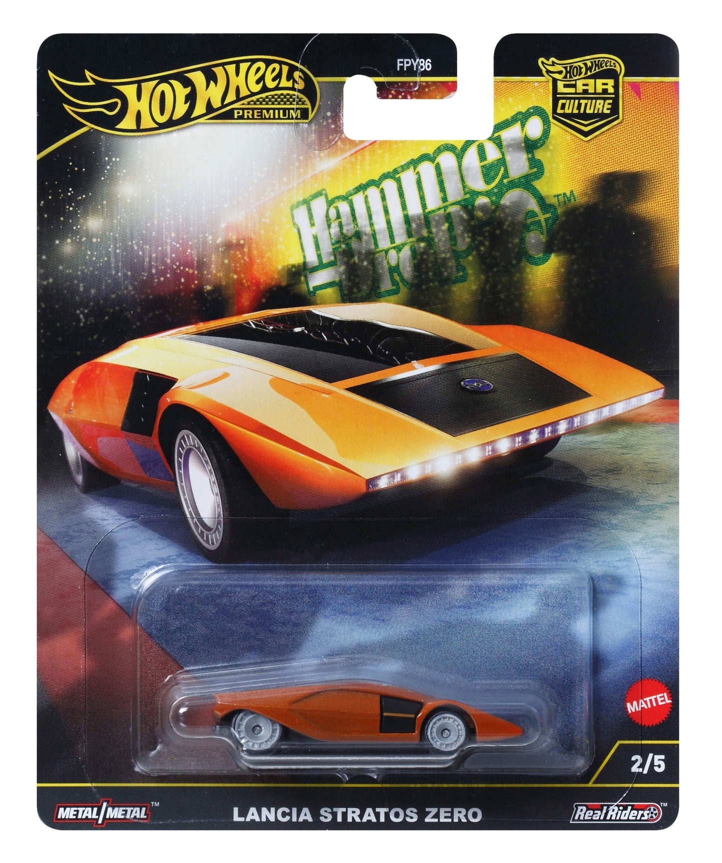 Hot Wheels Collector Vehículo de Colección Lancia Stratos Zero