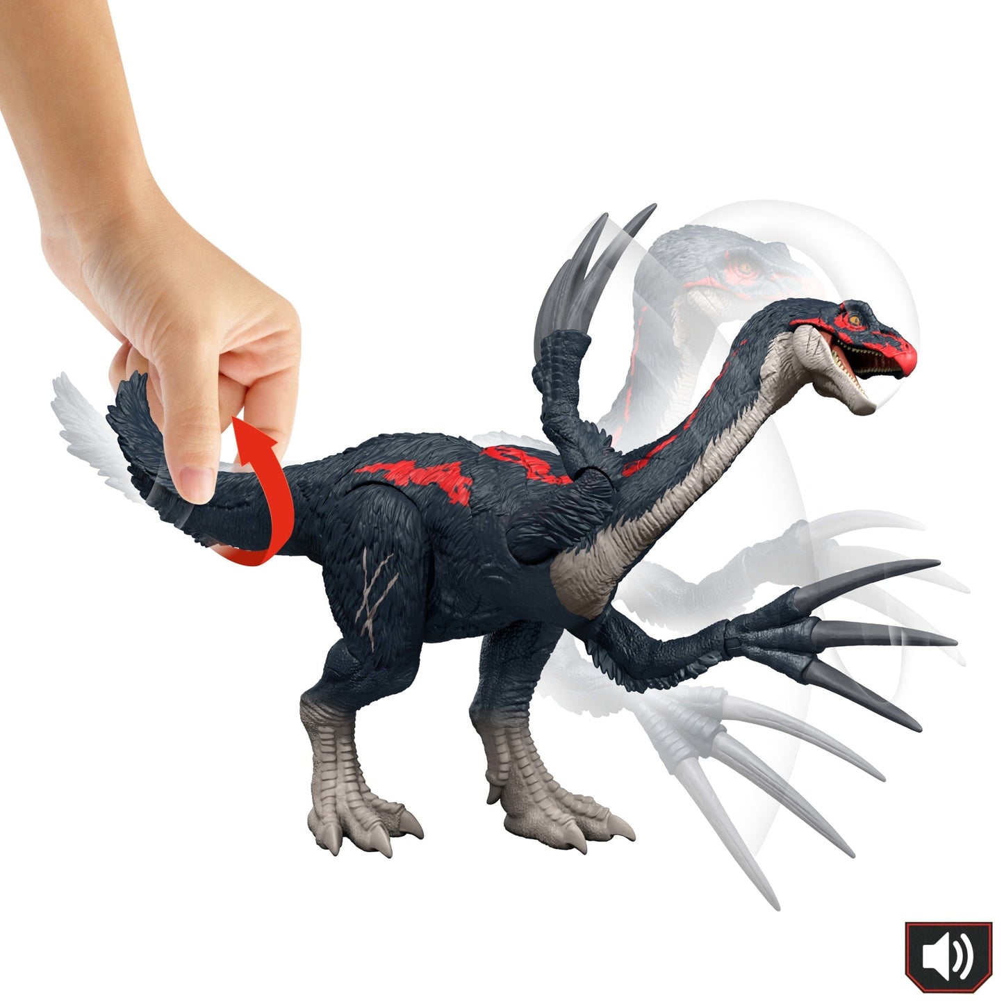 Jurassic World Dinossauro de Brinquedo Therizinosaurus