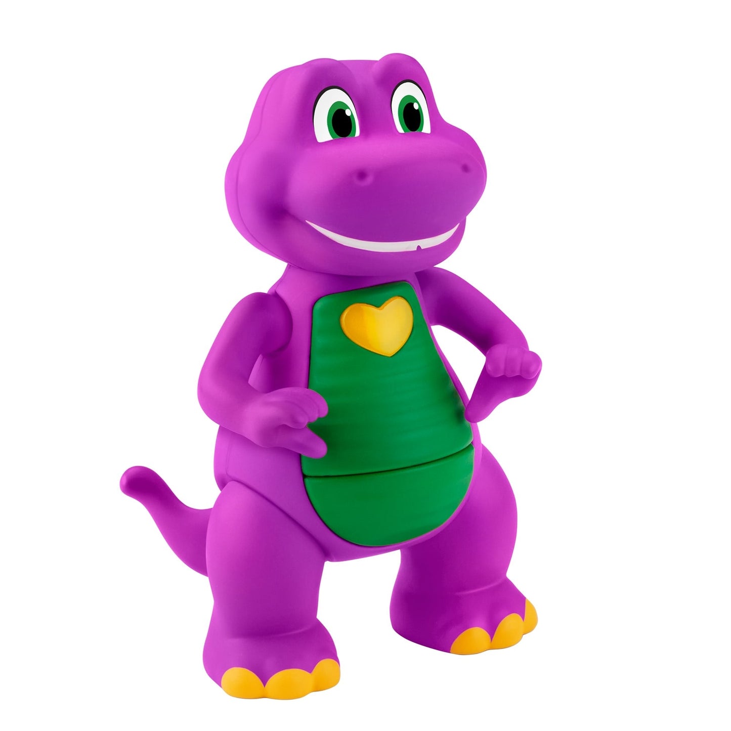 Barney Figura de Juguete Manos de Corazón Luces y Sonidos