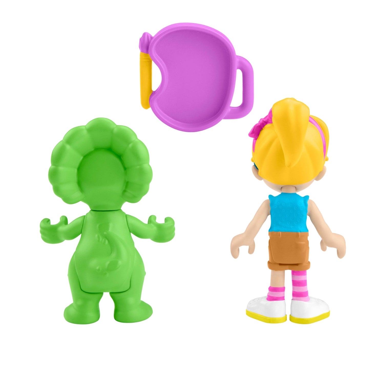 Barney Figura de Juguete Paquete de Baby Bop y Vivie