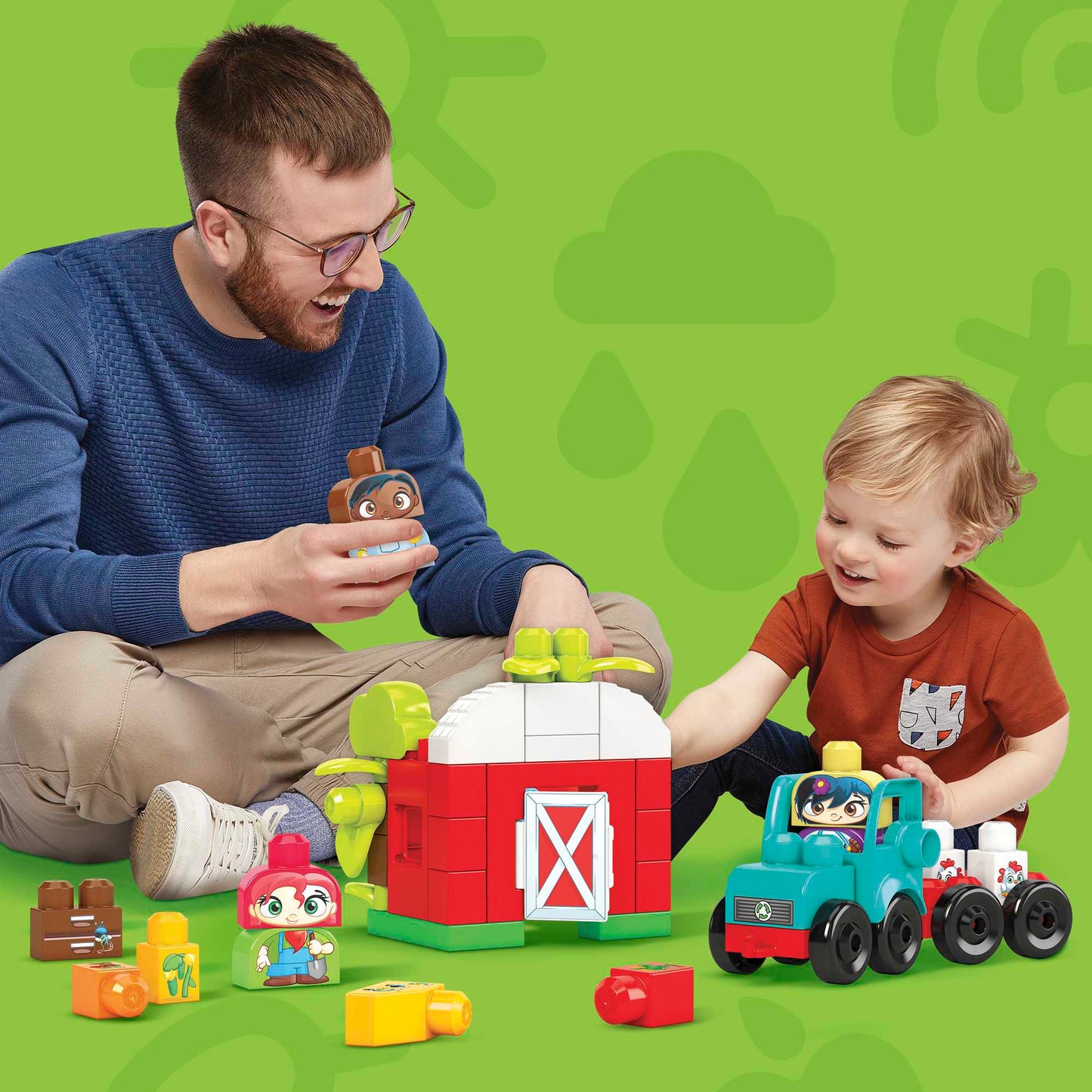Mega Bloks Ville Verte Ferme Culture et Protection