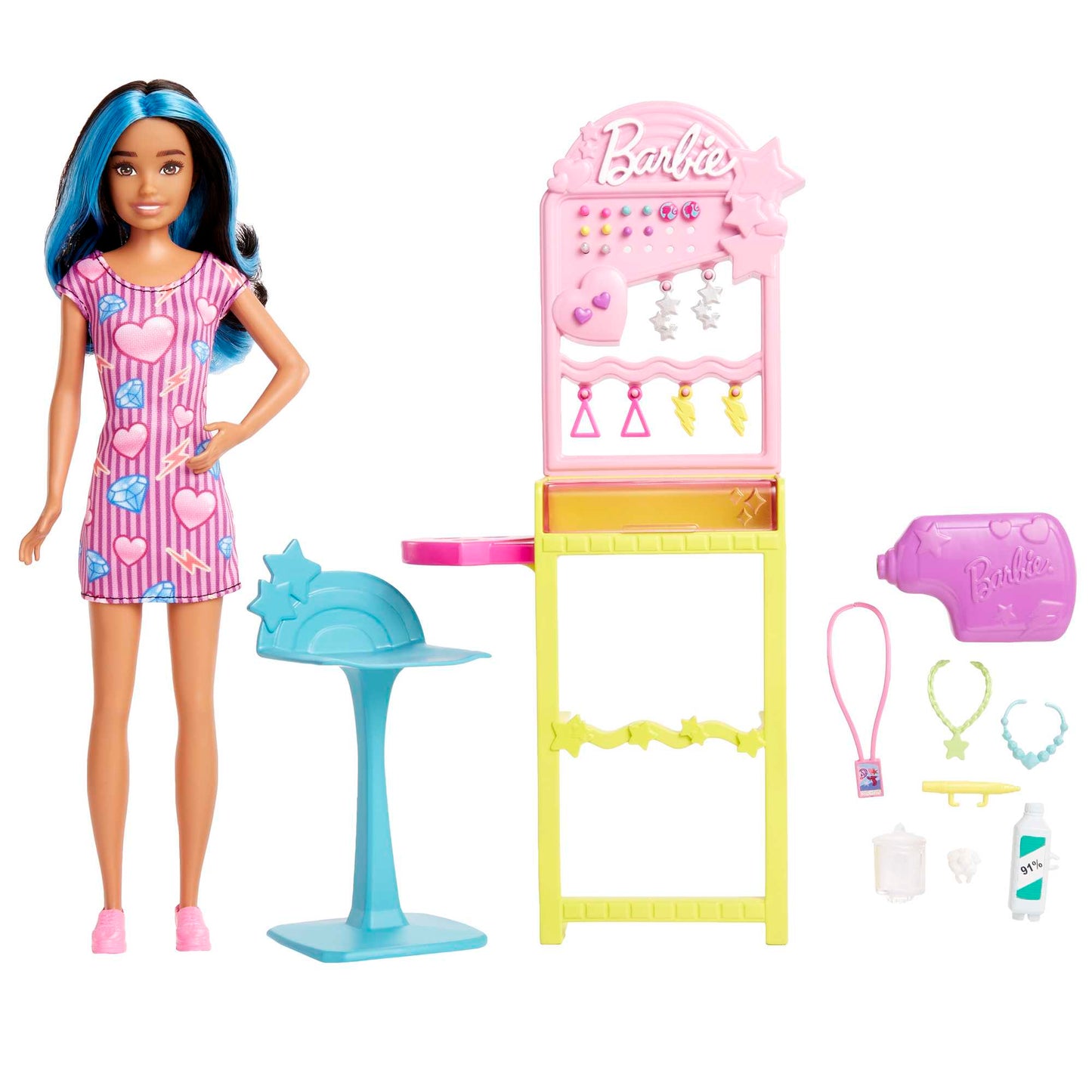 Barbie®-Skipper Premiers Jobs, Coffret Perçage des Oreilles Avec Outil