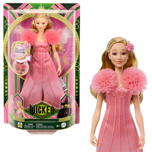 Universal Pictures' Wicked Singing Glinda Fashion Doll, Posable With Removable Movie Fashions & Accessories - Coming Soon