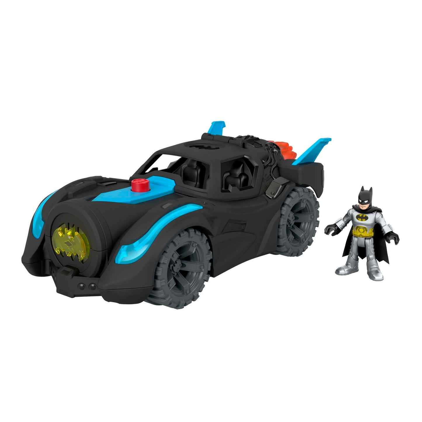 Imaginext DC Super Friends Vehículo de Juguete Batimóvil Luces y Sonido