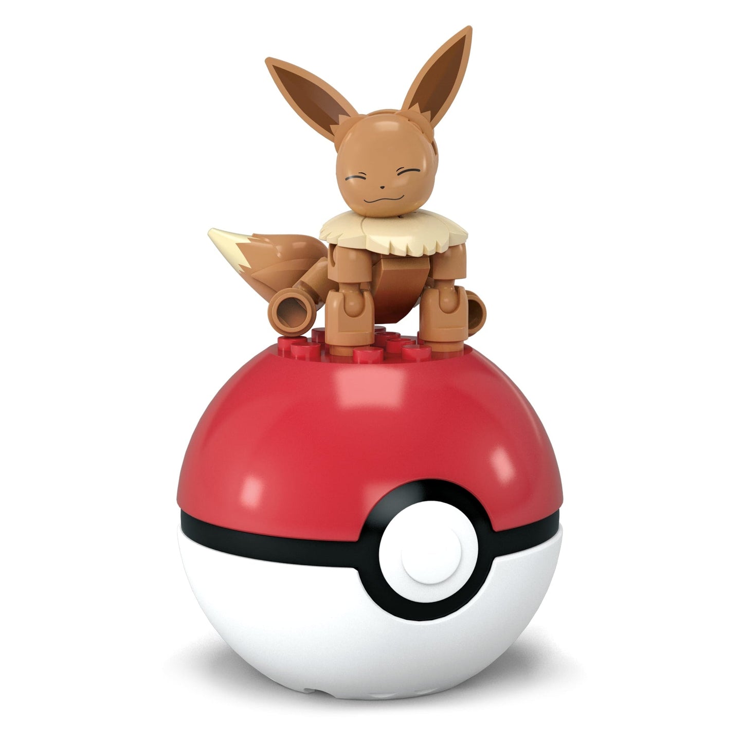 MEGA Pokémon Jogo de Construção Pokébola Colecionável Eevee