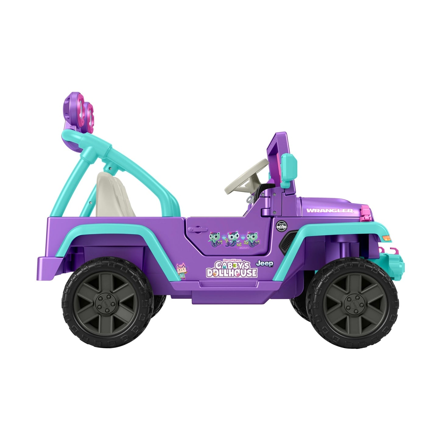Power Wheels  Jeep Wrangler La Maison de Poupée de Gabby, Sons