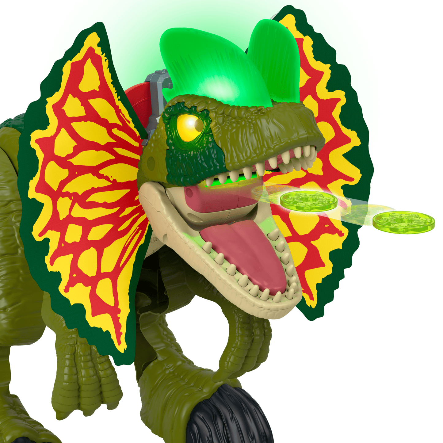 Imaginext Jurassic World Dinosaurio de Juguete Dilophosaurus