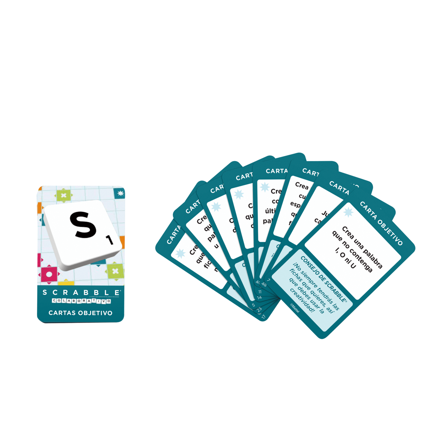 Scrabble Juego de Mesa 2 en 1