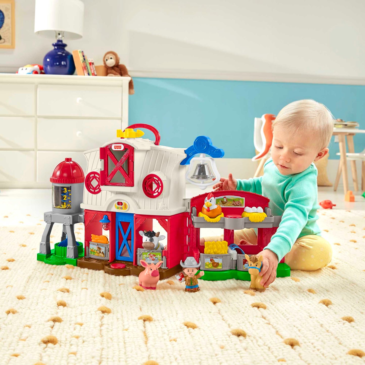 Little People Juguete para Bebés Granja Cuidado de Animales